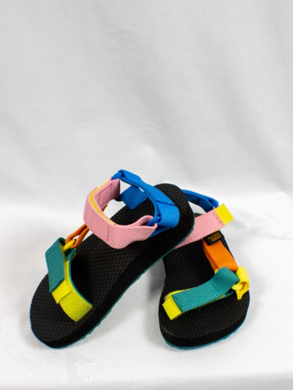 Teva Original Universal Multi Color Block Strappy Sport Sandals Size 6